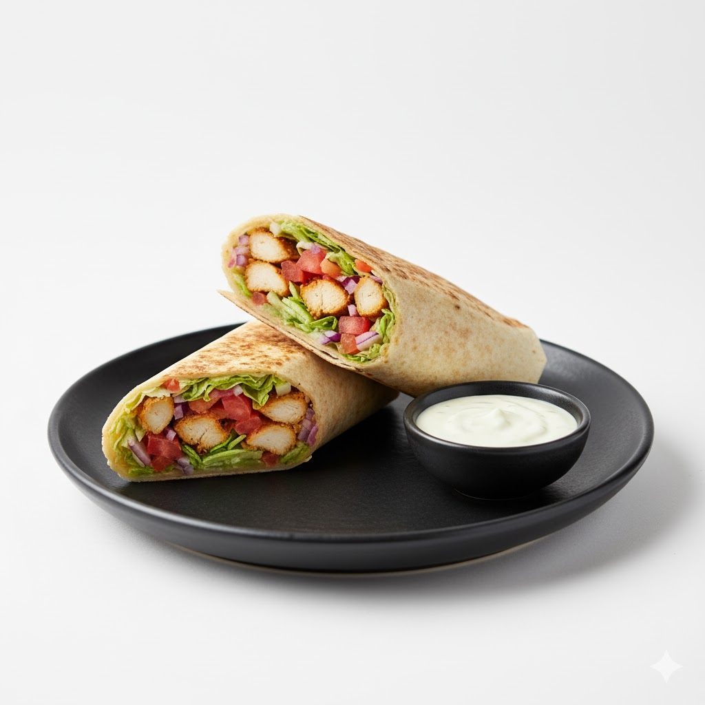  Chicken Shawarma Wrap